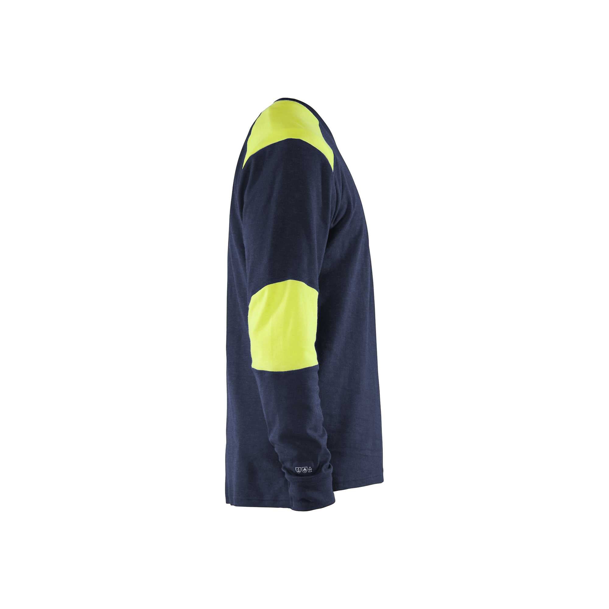 BLAKLADER 34571761 Flame resistant long sleeve t shirt Hi Vis Reflective Long Sleeve Work T-Shirt MEN - Flame Resistant